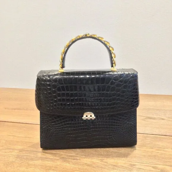 Olop | Bags | Olop Genuine Alligator Tote Bag | Poshmark